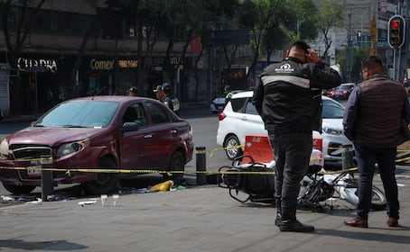 Muere motociclista tras accidente vial en Eje Central