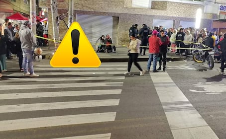 Tres personas viajaban en una moto a alta velocidad: Uno muere en Iztapalapa