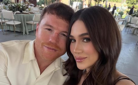 Saúl ‘Canelo’ Álvarez y Fernanda Gómez muestran por primera vez a su hija Eva Victoria