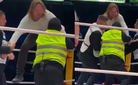VIDEO: Turista invade el ring de la Arena México, amenaza con lanzarse y arma caos en plena lucha
