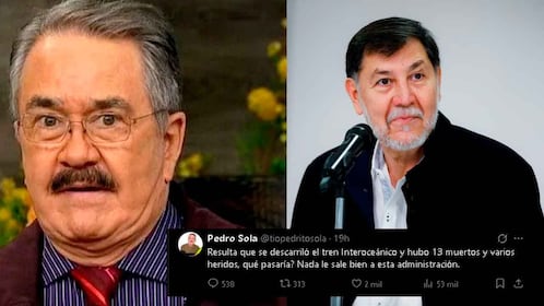 Fernández Noroña pierde la paciencia y destroza a Pedro Sola con fuerte insulto