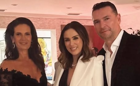 Jacky Bracamontes brilla en la exclusiva fiesta de la esposa de Andrea Bocelli