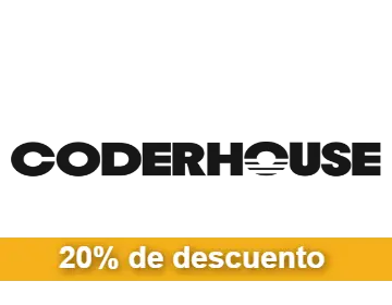 Lleva tus conocimientos al siguiente nivel con Coderhouse y estudia 100% en línea.