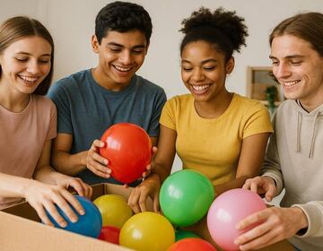 $12000XSEM. EN CASA EMPACA GLOBOS. TODO EL PAÍS