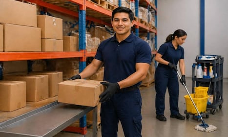 AUXILIAR DE ALMACEN Y LIMPIEZA