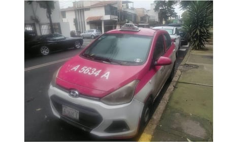 TAXI CON PLACAS, CDMX HYUNDAI GRAND 10, MODELO 2017