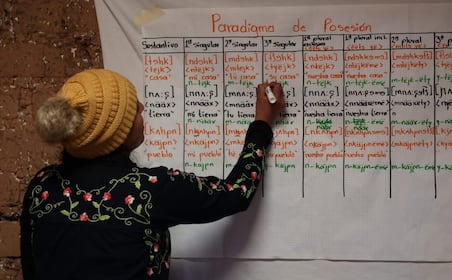 Enseñanza comunitaria busca reavivar las lenguas originarias