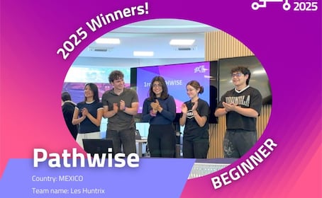 Alumnos del Tec de Monterrey ganan concurso con app de educación que integra IA