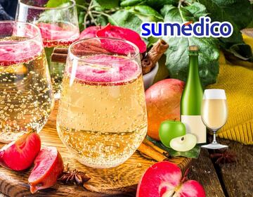 ¿Es saludable beber sidra?