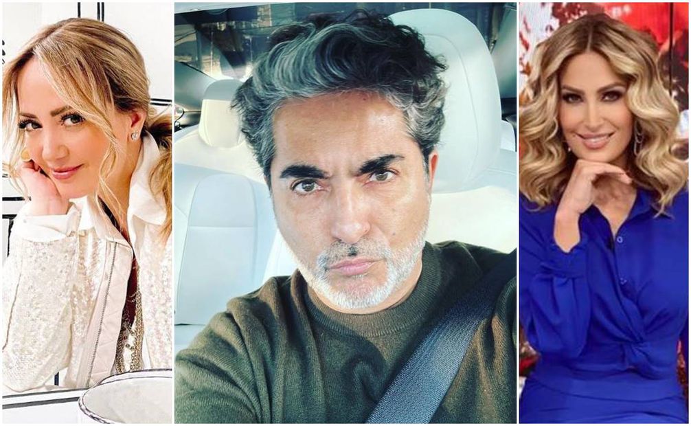 Raúl Araiza ha estado en medio de la polémica entre Andrea Legarreta y Anette Cuburu. Fotos: Instagram.