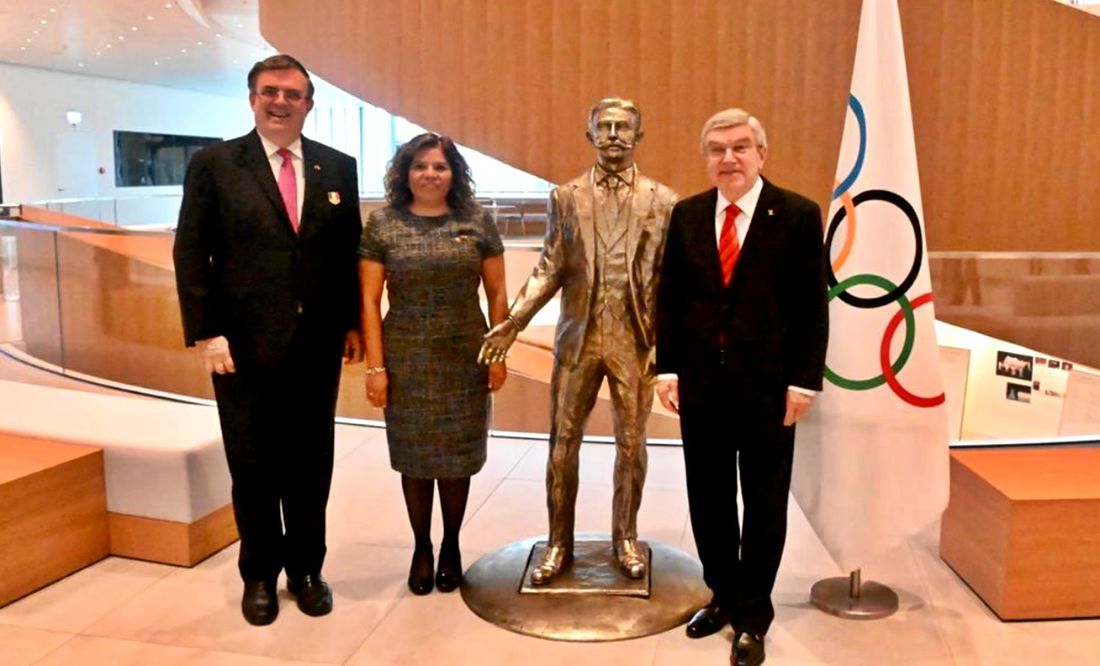 Ebrard presenta postulación de México para ser sede de los Juegos Olímpicos