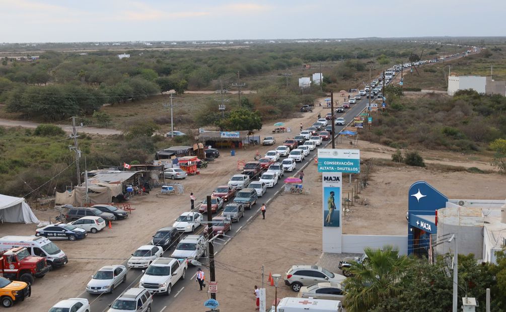 Autoridades de Culiacán ponen en marcha operativo “carrusel”, por retorno de vacacionistas a sus hogares. Foto: Oficial