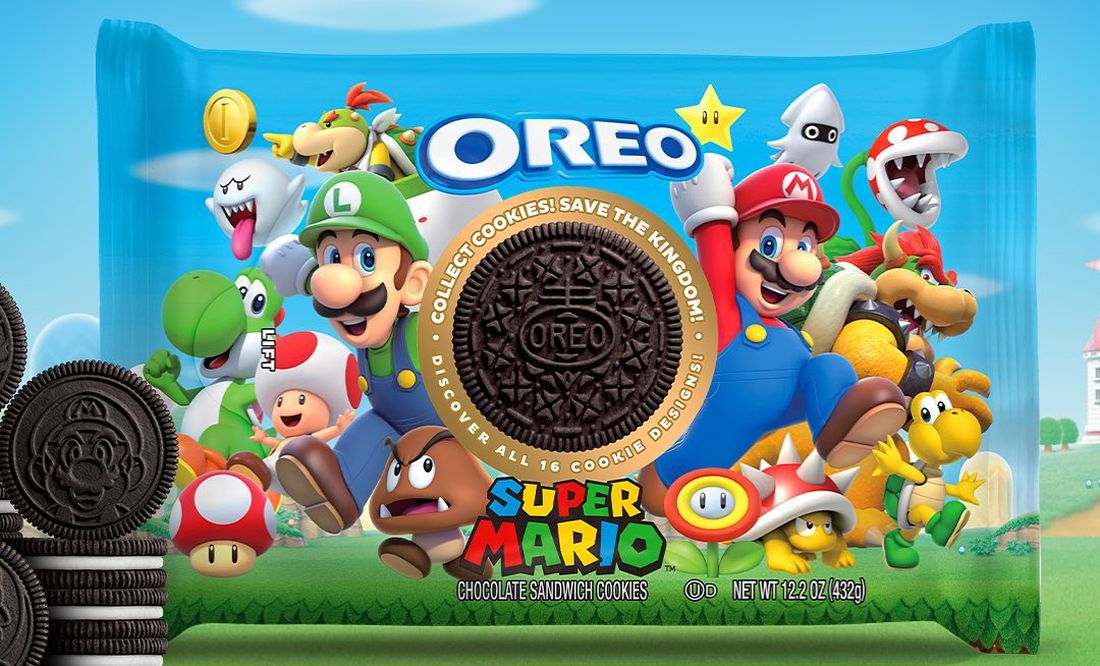 Oreo lanza edición especial de Super Mario Bros