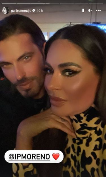 Galilea Montijo y su enamorado Isaac Moreno comparten foto juntos en Instagram.