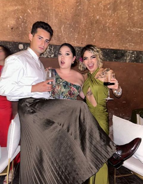 Emilio Osorio y su nueva novia Leslie Gallardo en la boda de su hermano Kiko.
<p>Foto: Instagram