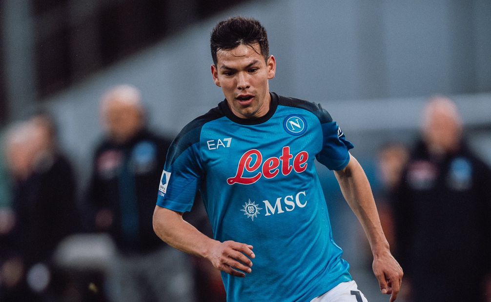Napoli informa de la lesión de Lozano