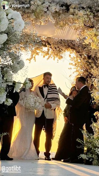 Yosef Genish y Therese Gotlib el día de su boda.
<p>Foto: Instagram