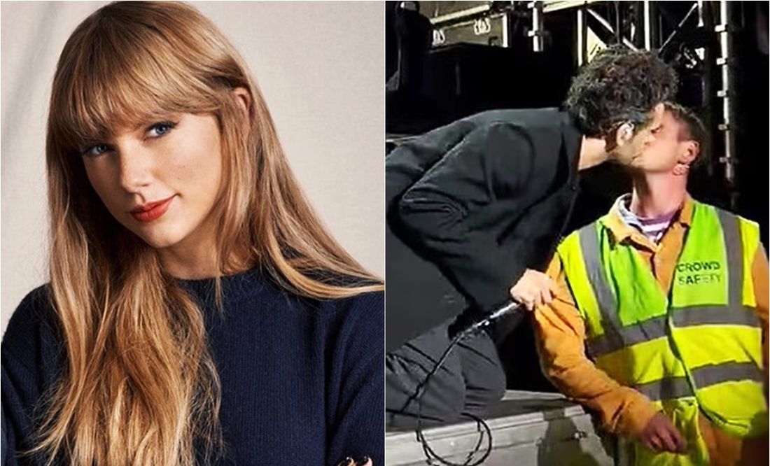Taylor Swift rompe con el cantante de 1975, luego de que besara a un guardia en concierto