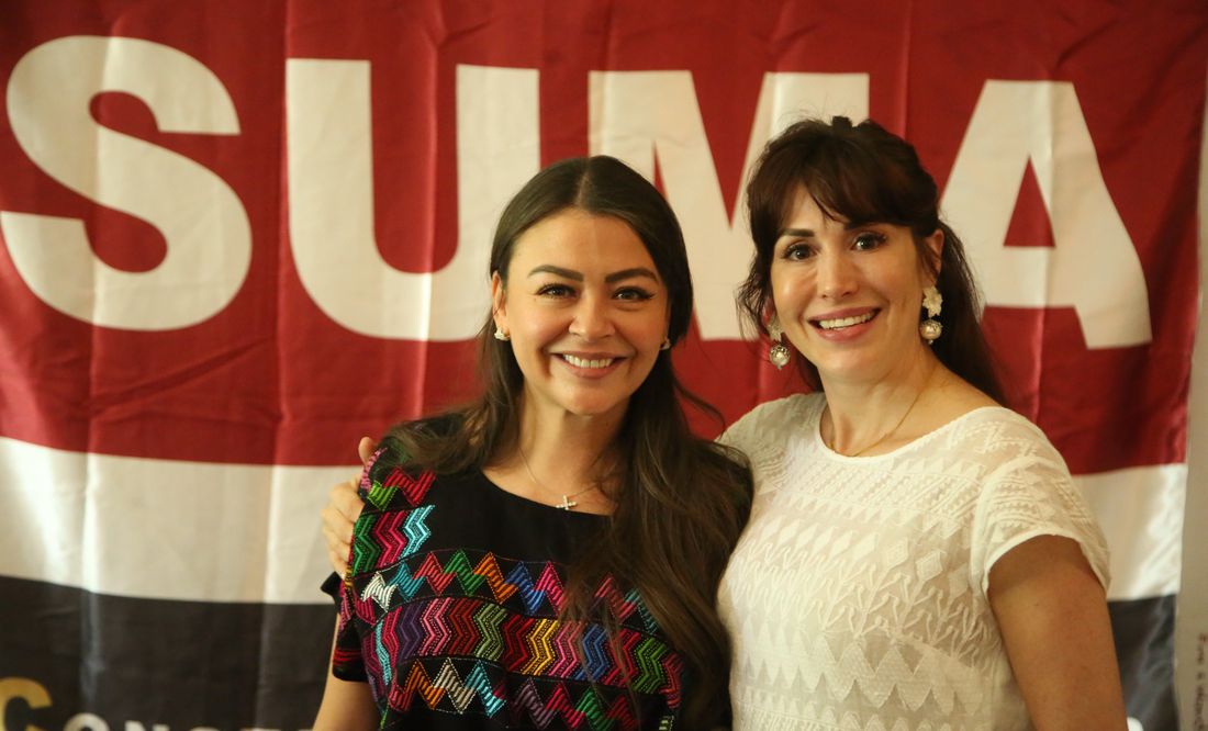 Encabeza Sasil de León encuentro con mujeres junto a Paola Félix, Presidenta Nacional de SUMA Mujeres