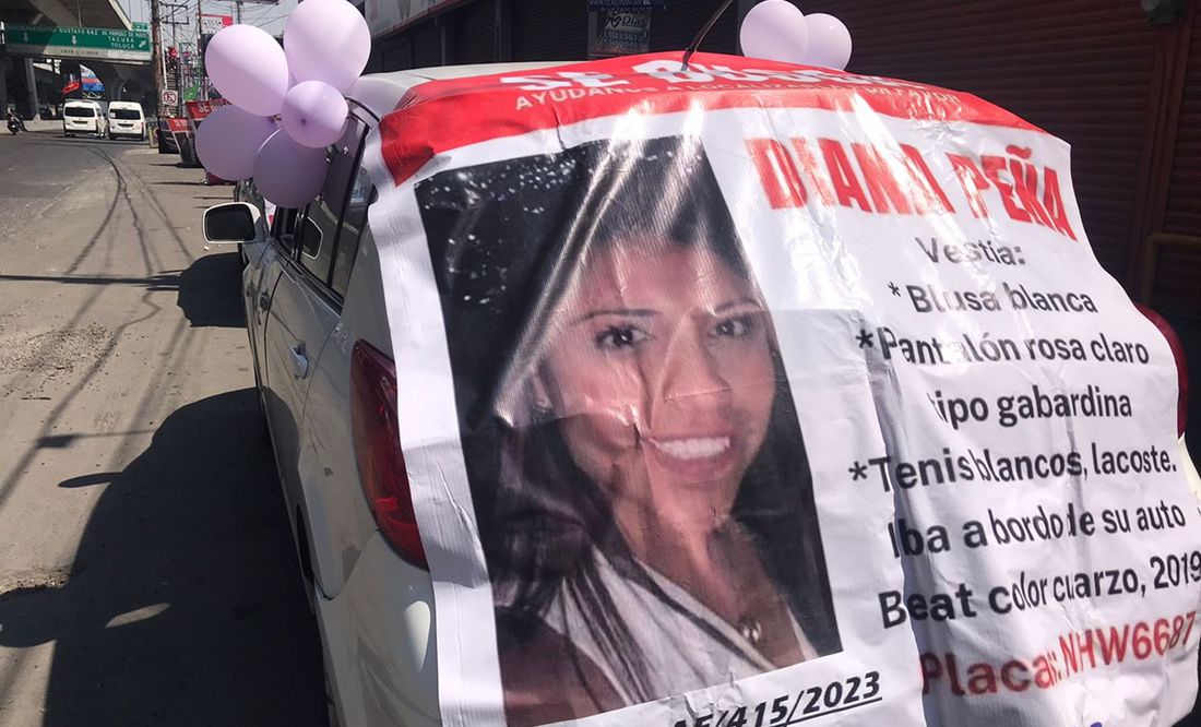 Diana Peña lleva 7 días desaparecida y su familia no la ha dejado de buscar