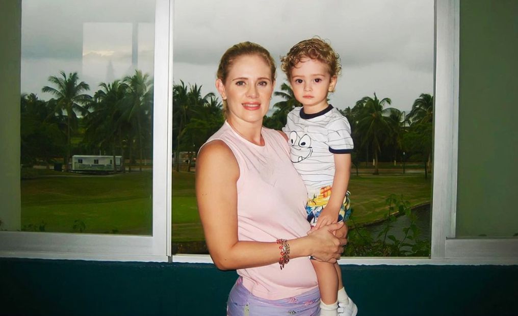 Erika Buenfil tuvo a Nicolás, su primogénito, el 2 de febrero de 2005.
<p>Foto: Instagram