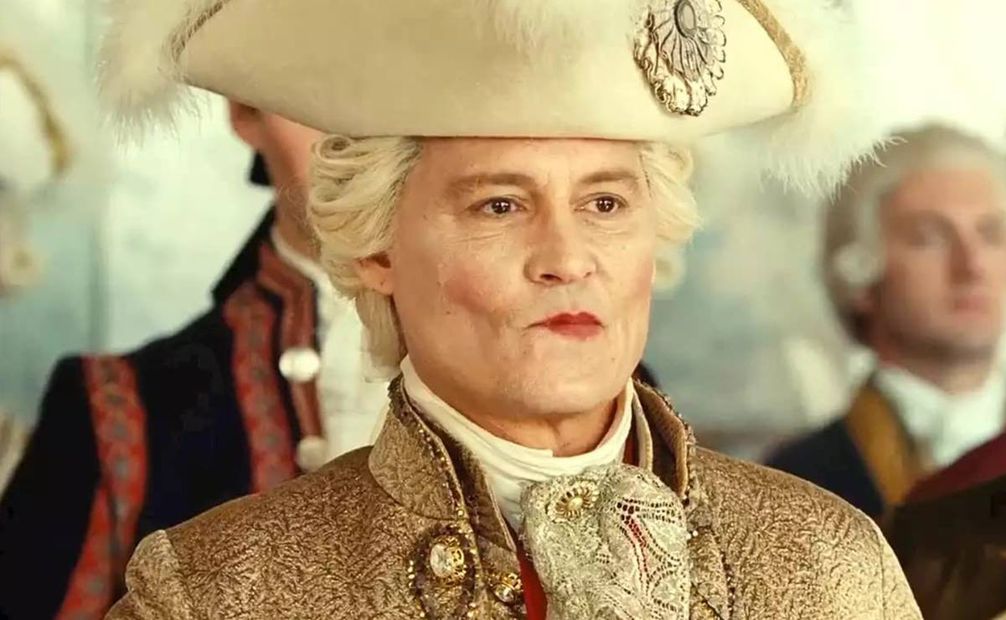 Johnny Depp en la cinta "Jeanne du Barry". Foto: IMDb.