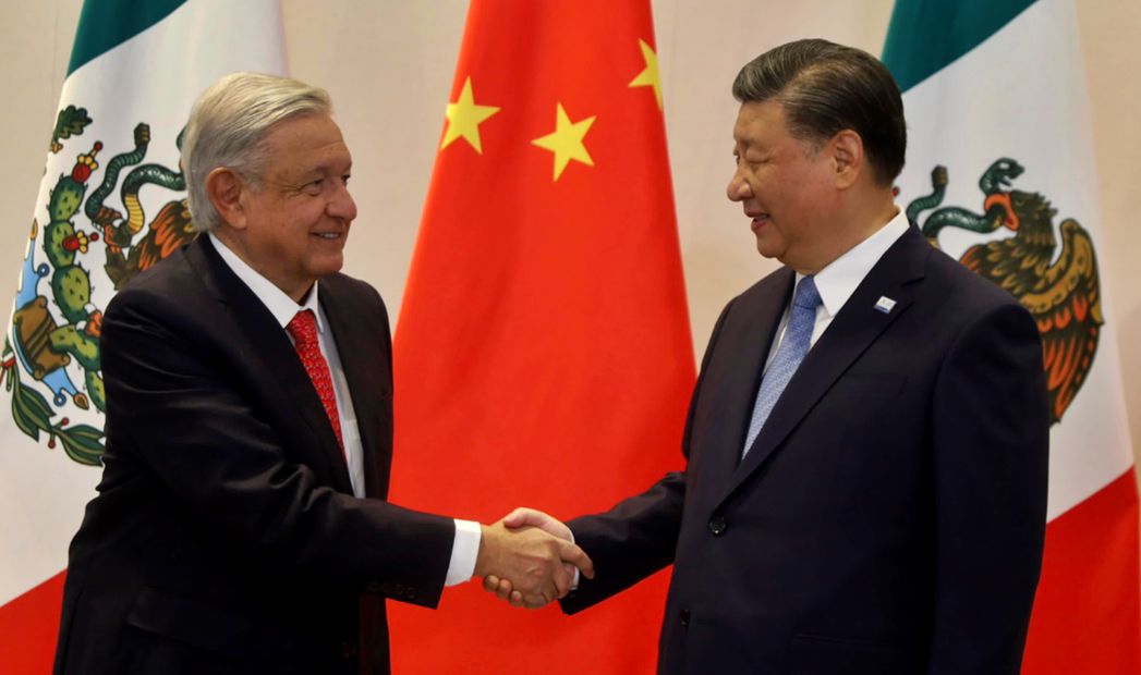 Presidente Andrés Manuel López Obrador / presidente de China, Xi Jinping. Foto: especial