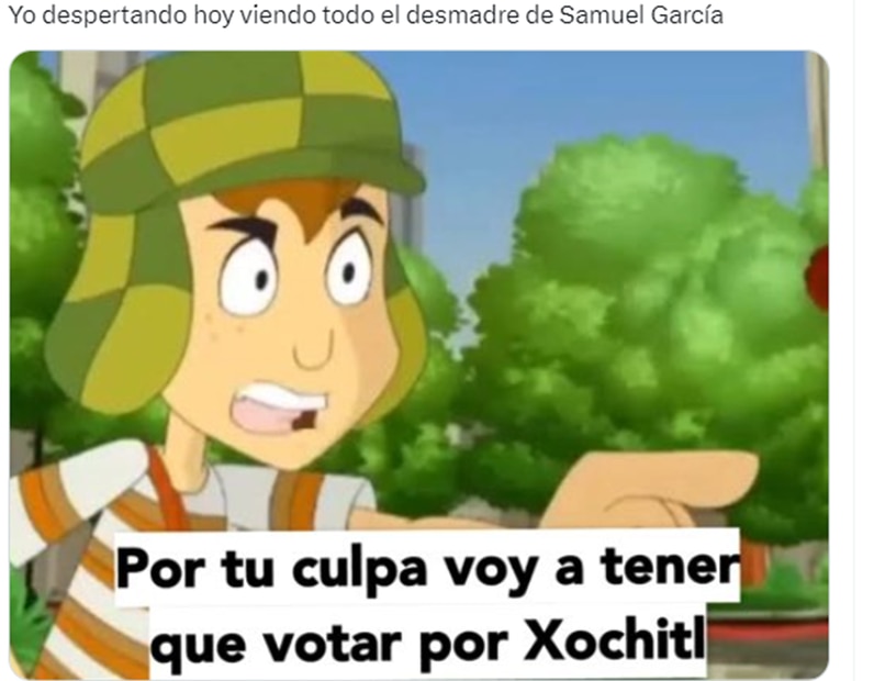 Memes Samuel García. Foto: Captura de pantalla