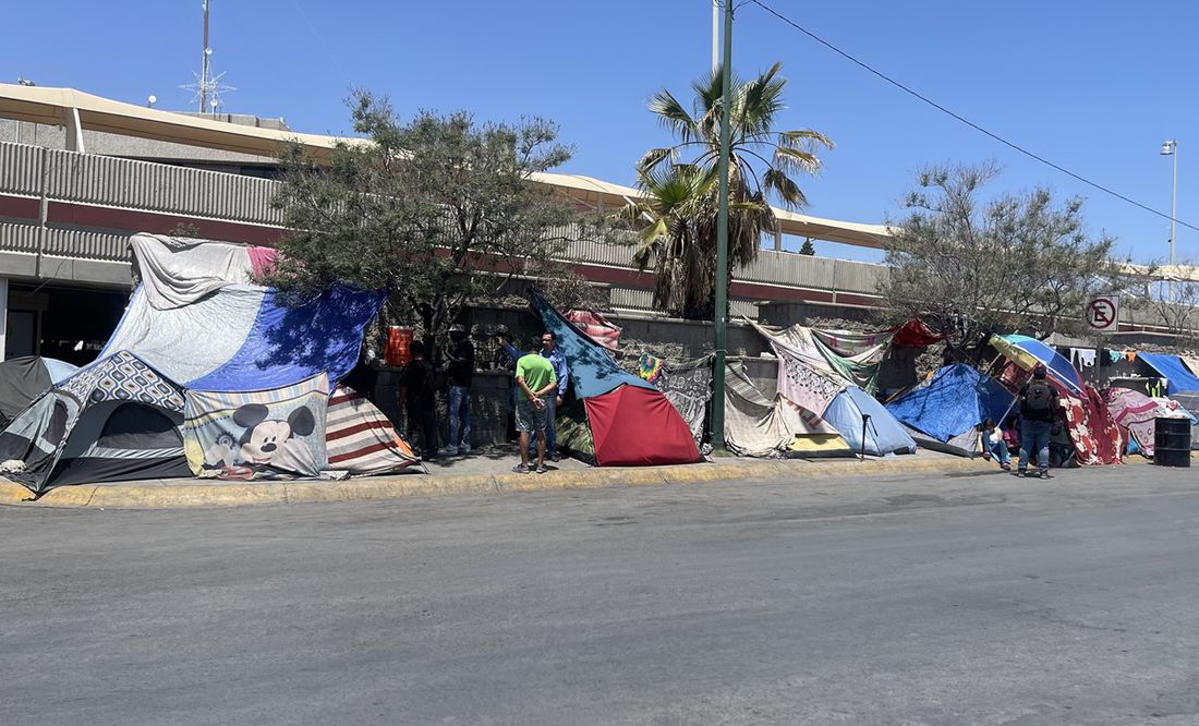 Migrantes en Ciudad Juárez, entre la espera y el miedo de ser deportados