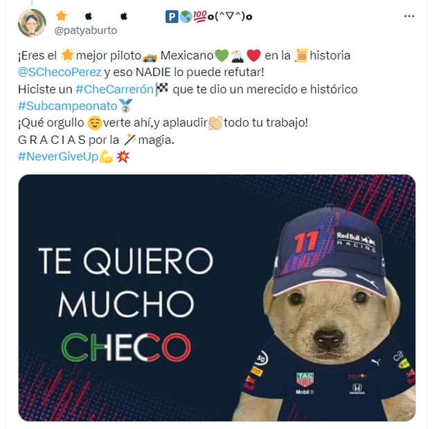 Los mejores memes del subcampeonato de Checo Pérez en el GP de Las Vegas