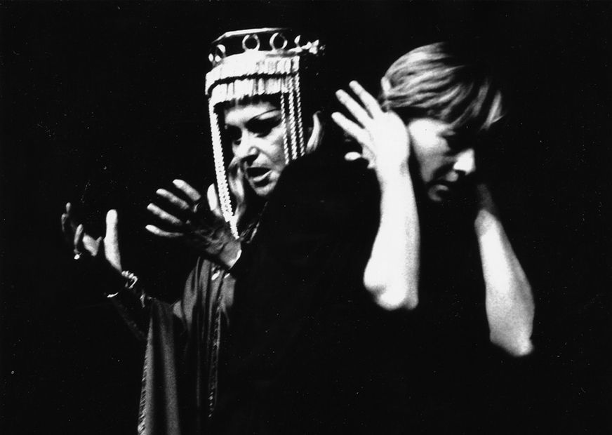 Bajo la dirección de José Solé, en 1976 Susana actuó junto a Héctor Bonilla en el Xola. Foto: Cortesía