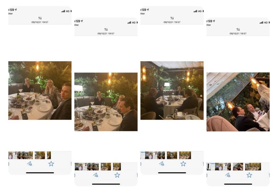 La vez que Emilio Lozoya fue captado cenando pato pekinés en el restaurante Hunan. Foto: Redes sociales 