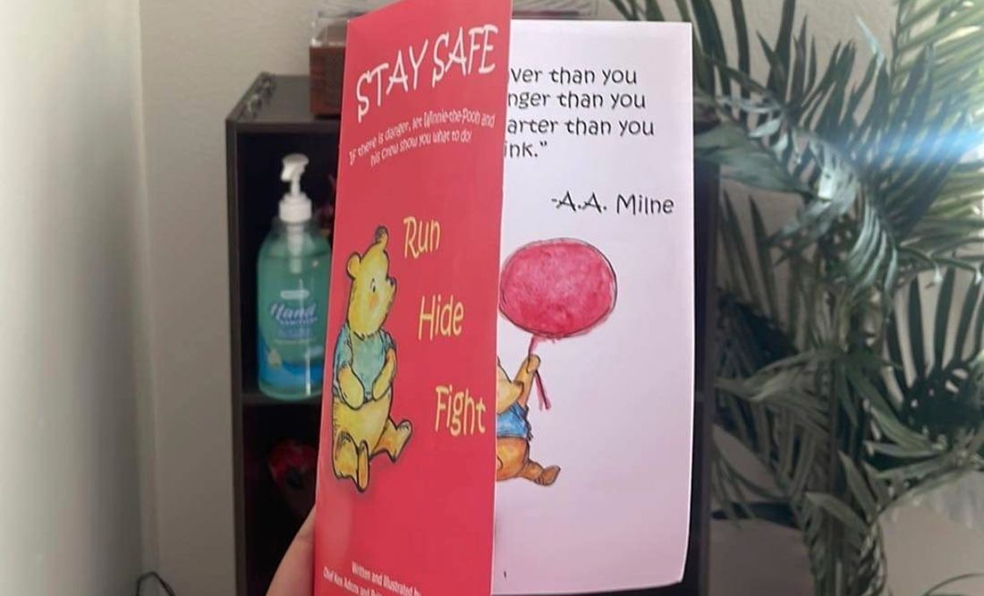 Libro de Winnie the Pooh enseña a niños de EU a protegerse en un tiroteo