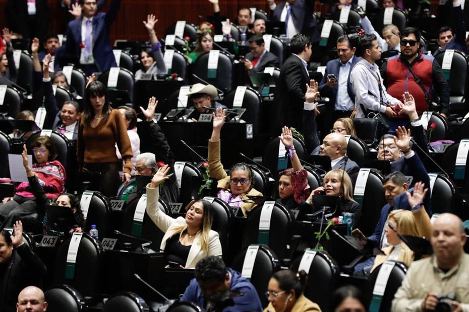 Diputados debaten sobre extincion de fideicomisos del Poder Judicial/ Foto: Diego Simón. EL UNIVERSAL