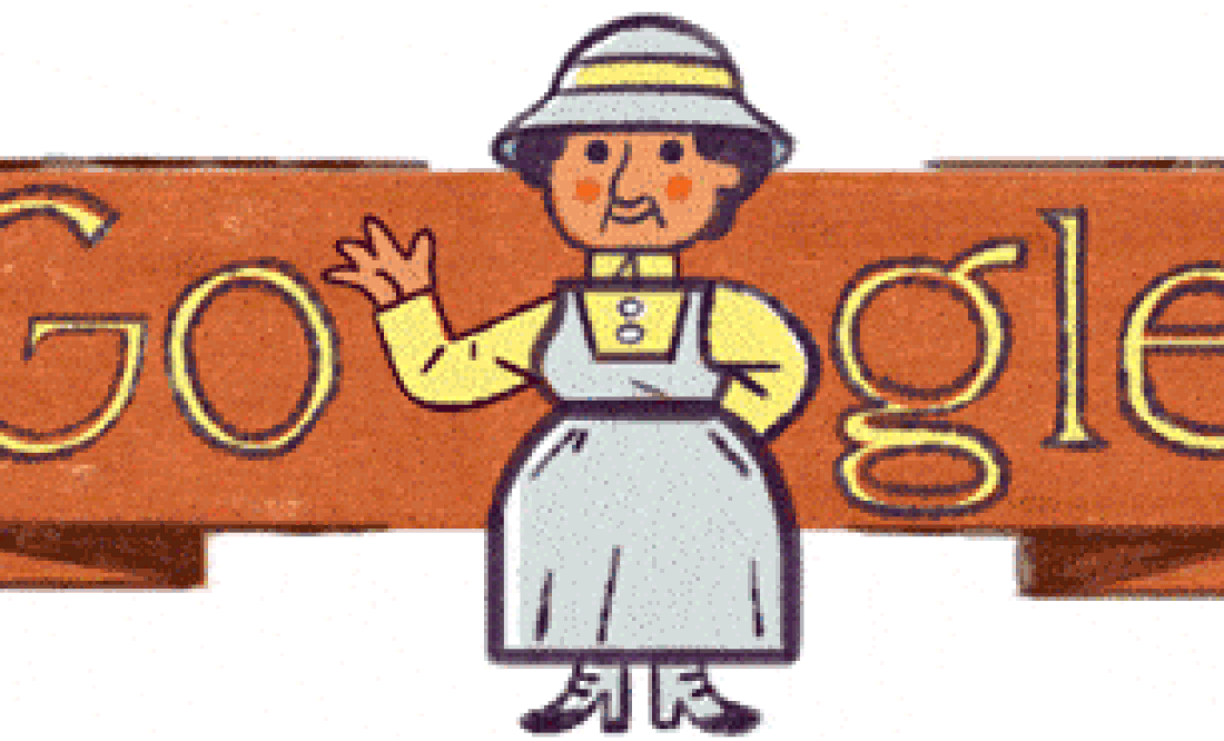 Google conmemora a Julieta Lanteri con doodle