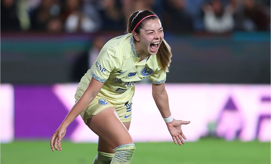 América remontó a Pachuca y toma ventaja en la final de la Liga MX Femenil