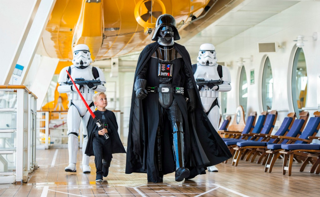 Deja que la fuerza te acompa&ntilde;e con Star Wars Day at Sea. (Foto: Cortes&iacute;a Disney Cruise Line)