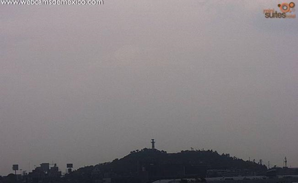 Bad air quality over Mexico City