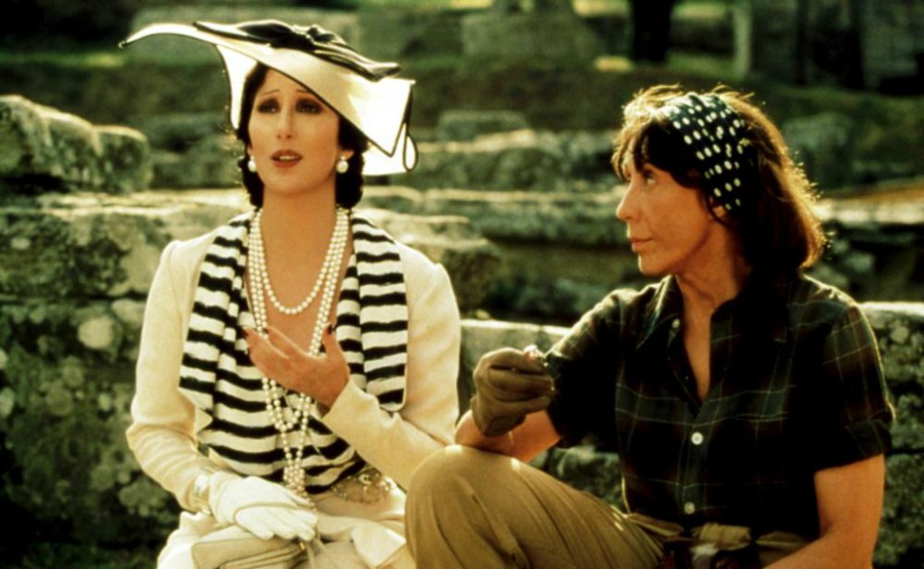 Cher en la pel&iacute;cula Tea with Mussolini (1999).