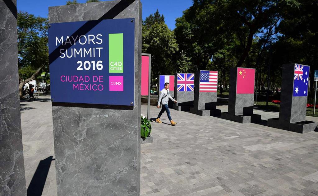 Recibe Ciudad de México Cumbre Mundial de Alcaldes del C40