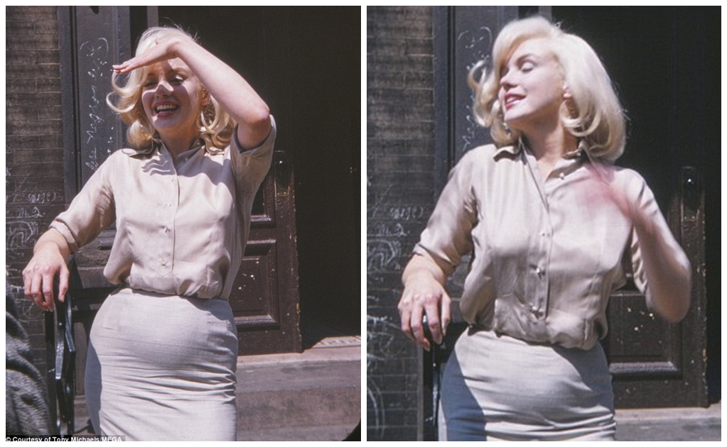 Salen a la luz fotos de Marilyn Monroe embarazada