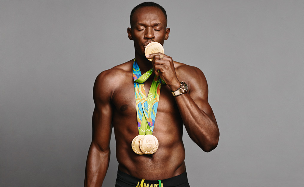 Usain Bolt para Hublot. 