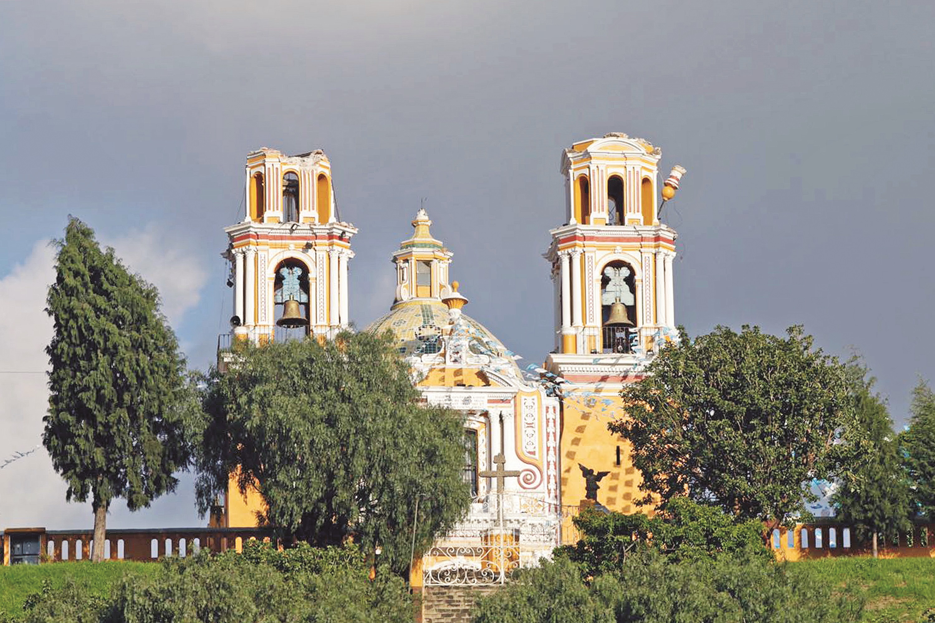Santuario de la Virgen de los Remedios, en Puebla. (Foto: Archivo El Universal)