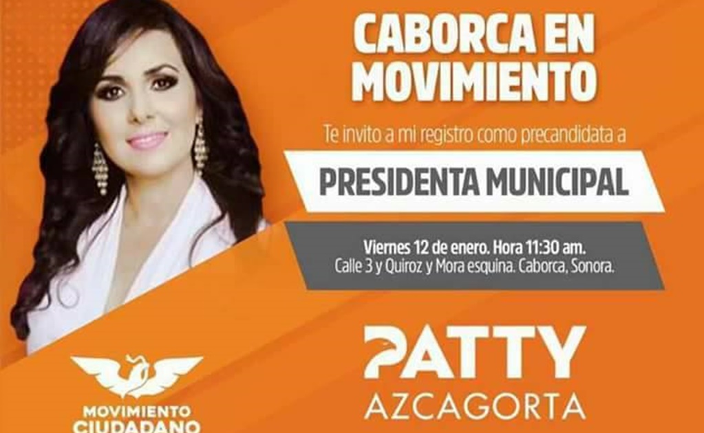 Patty Azcagorta de Movimiento Ciudadano busca la presidencia municipal de Caborca