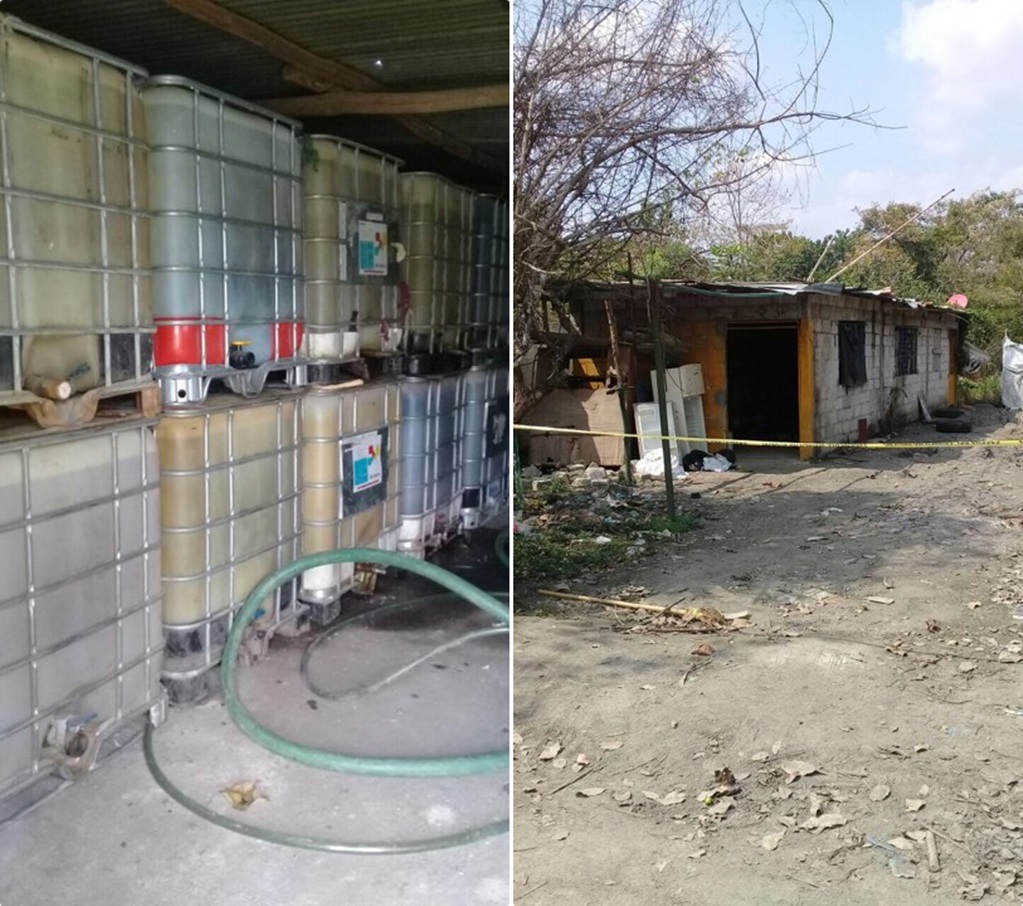 Aseguran 16 mil litros de combustible presuntamente robado en Veracruz