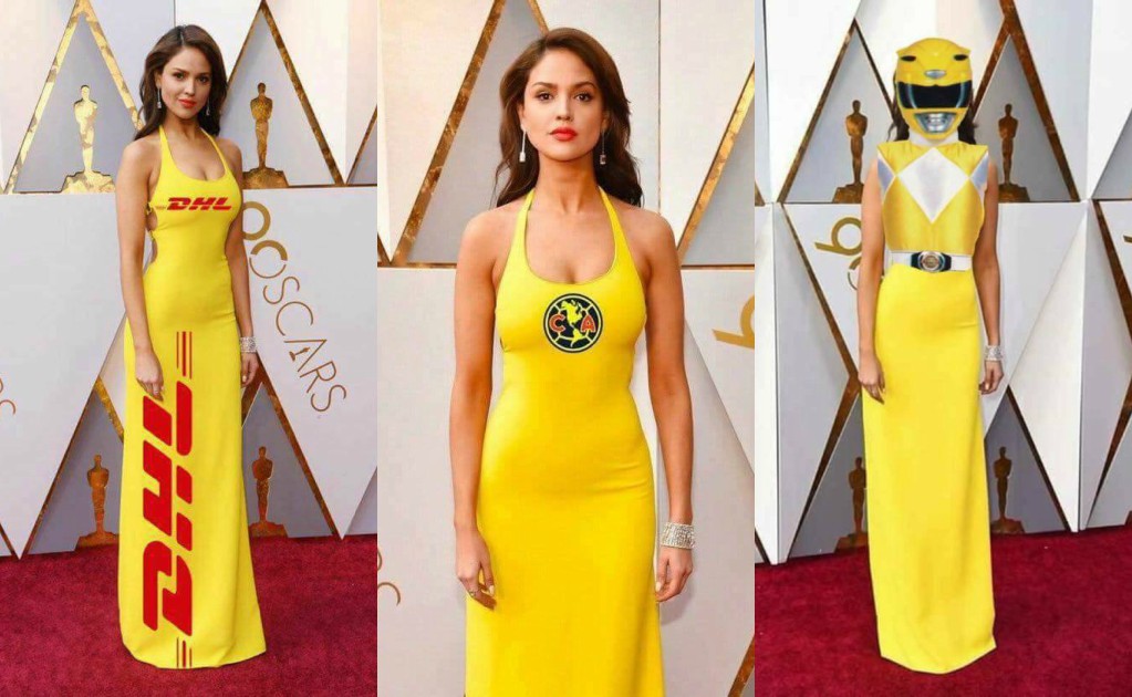 Los mejores memes del vestido amarillo de Eiza González