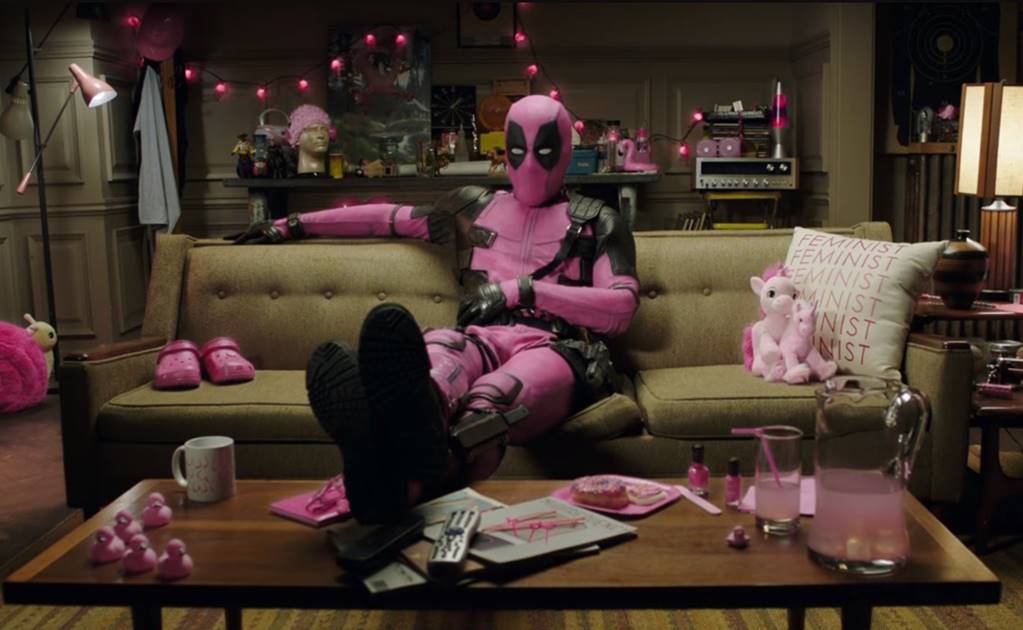 Deadpool se viste de rosa contra el cáncer