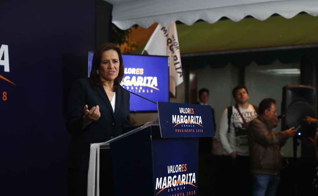 ​Margarita Zavala se dice lista para enfrentar segundo debate