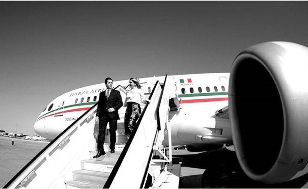 Avión presidencial, ni mío ni de AMLO, responde Peña Nieto en Instagram