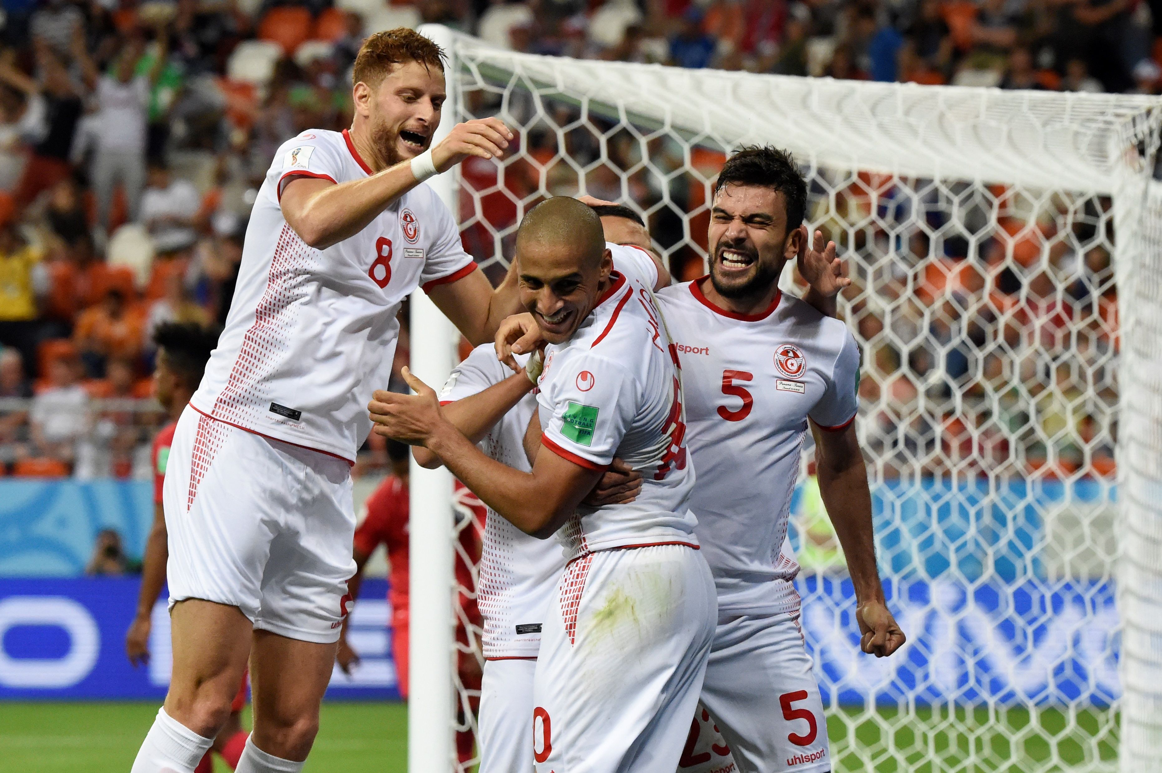 Gol de Wahbi Khazri para la victoria de Túnez 2-1 sobre Panamá